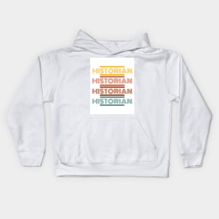 Retro Historians Kids Hoodie